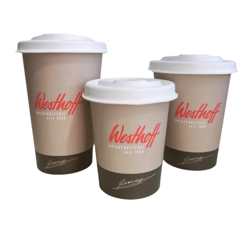 Nachhaltige Coffee to - go Becher